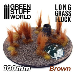 Hierba Larga 100mm - Marron Obscuro
