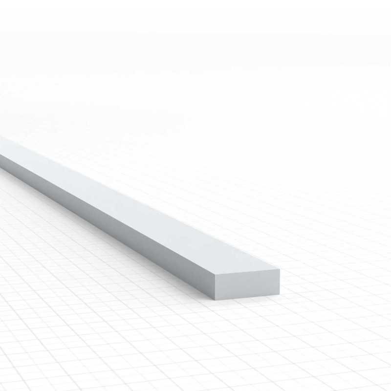 Perfil Plasticard TIRAS PLANAS 4mm