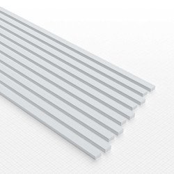 Perfil Plasticard TIRAS PLANAS 3 mm