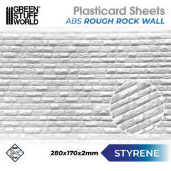 Plancha Plasticard LADRILLO RUGOSO