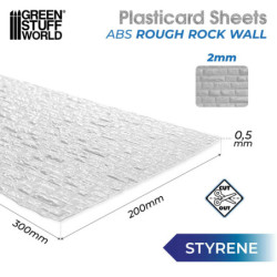 Plancha Plasticard LADRILLO RUGOSO