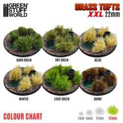 Matas Cesped XXL - Autoadhesivas - 22mm - INVIERNO