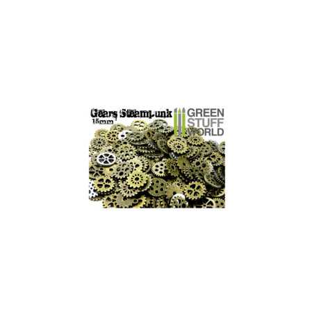 Set SteamPunk RUEDAS 85 gr. *** 15 mm