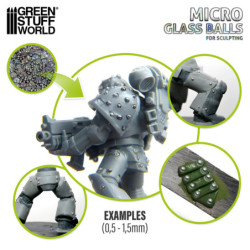 Micro Bolas de Cristal (0.5-1.5mm)