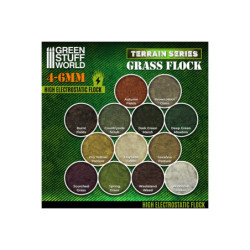 Cesped Electrostatico 4-6mm - DRY YELLOW PASTURE - 200ml