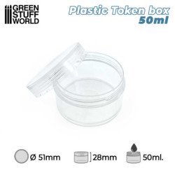 Bote de Plastico para Tokens