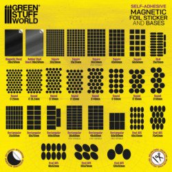 Pack de Láminas Magnéticas y Planchas Metálicas para imanes