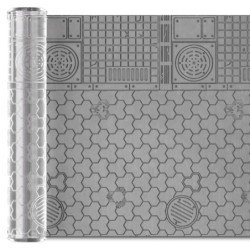 Rodillo Texturizado Triple-Hexagonos