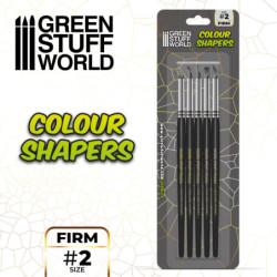 Pinceles Silicona - Tamaño 2 - Negro Firm