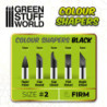Pinceles Silicona - Tamaño 2 - Negro Firm