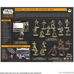 SW Legión: Rebel Alliance Starter Set