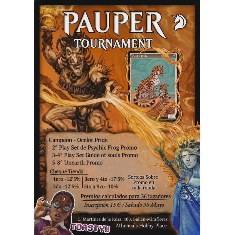 TORNEO MENSUAL PAUPER 30 MAYO 2026