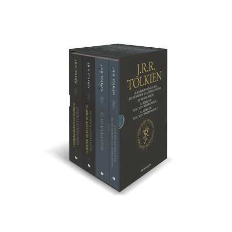 Estuche Tolkien 2 (Silmarillion, Cuentos Inconclusos, Hª Tierra Media 1 y 2)