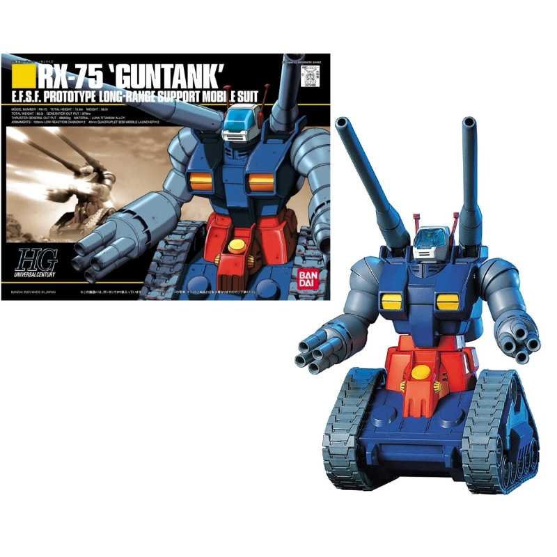GUNDAM - HGUC 1/144 RX-75 Guntank E.F.S.F. Mobile Suit - Model Kit