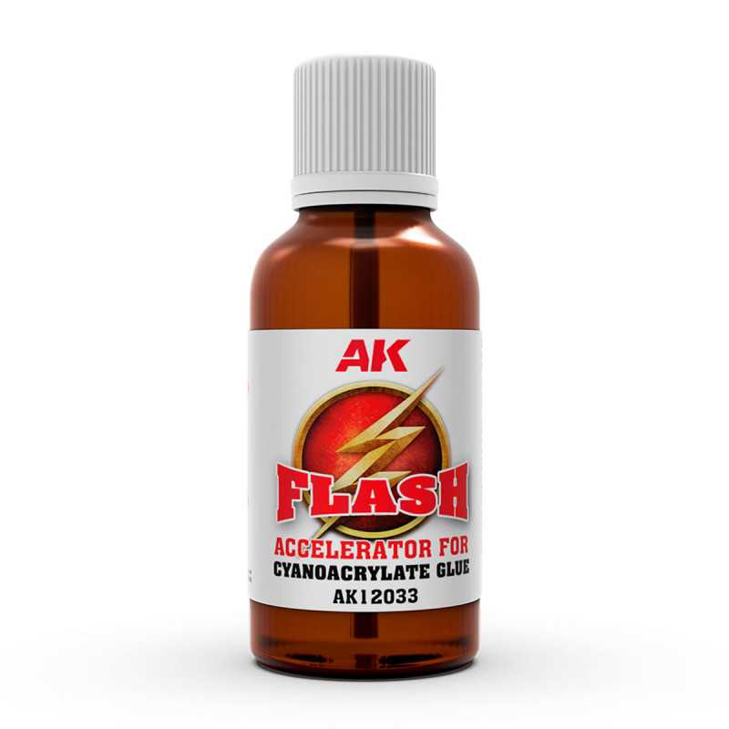 Flash 30ML – Acelerador para Pegamento de Cianocrilato AK12034