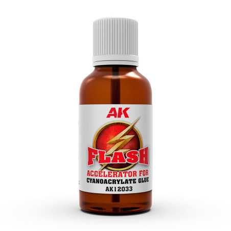 Flash 30ML – Acelerador para Pegamento de Cianocrilato AK12034