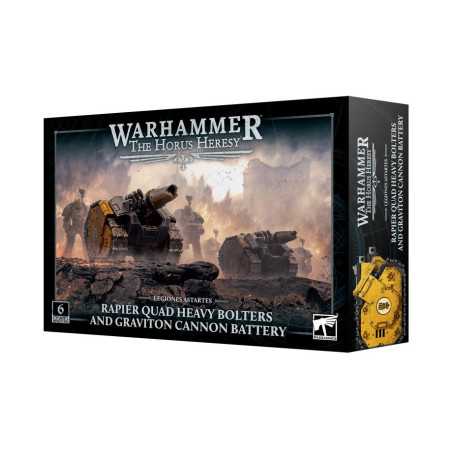Rapier Quad Heavy Bolters y Graviton Cannon Battery