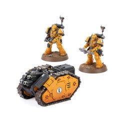 Rapier Quad Heavy Bolters y Graviton Cannon Battery