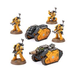 Rapier Quad Heavy Bolters y Graviton Cannon Battery