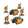 Rapier Quad Heavy Bolters y Graviton Cannon Battery