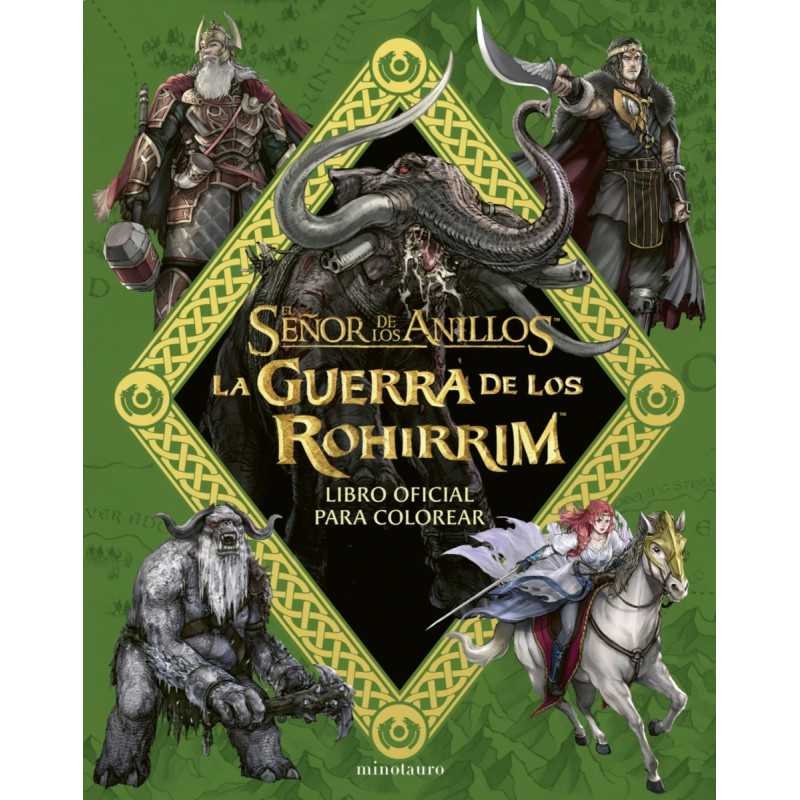 La Guerra De Los Rohirrim Libro Oficial Para Colorear