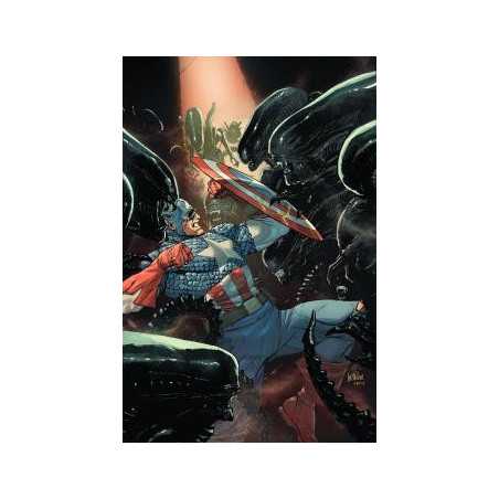 Alien Vs Capitan America