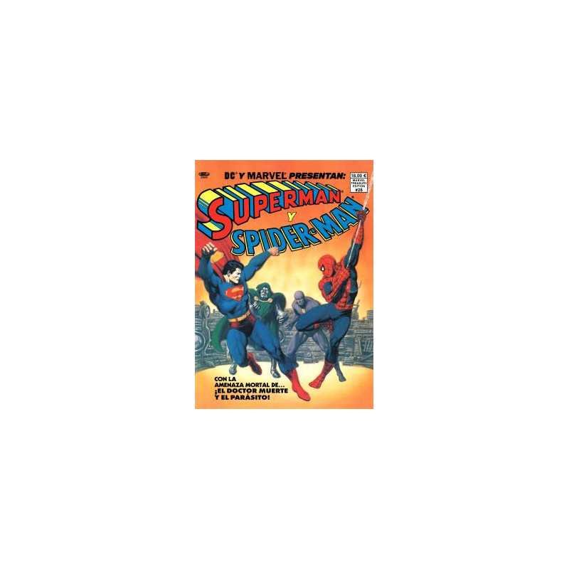 Superman Y Spiderman Dc-Marvel Treasury Edition