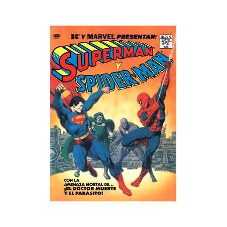 Superman Y Spiderman Dc-Marvel Treasury Edition