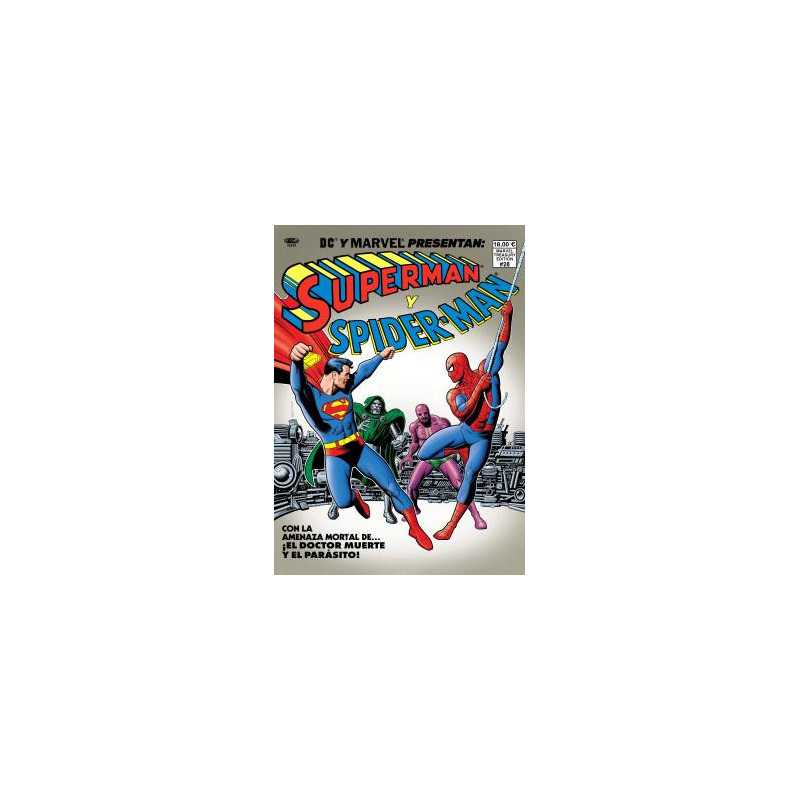 Superman Y Spiderman Portada De Brian Bolland Dc-Marvel Treasury Edition