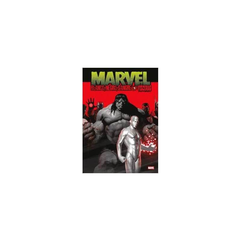 Blanco Negro Y Visceras Marvel Treasury Edition