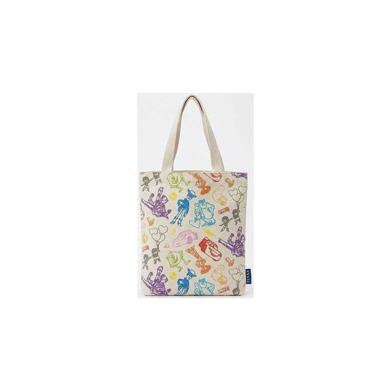 Shopping Bag White 40 Cm Pixar