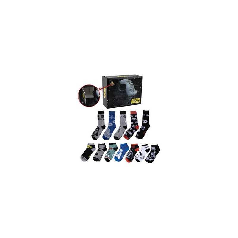 Pack 12 Pares Calcetines Star Wars