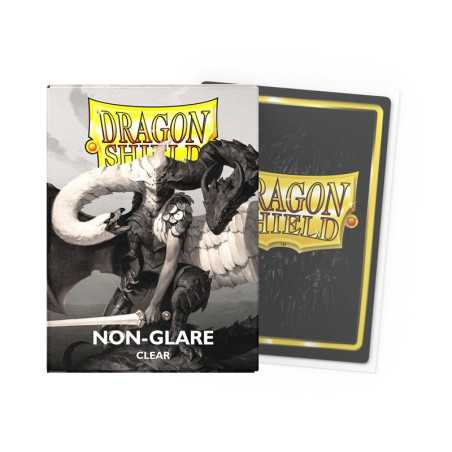 Dragon Shield Sleeves Matte Non-Glare Standard size - Clear V2 (100 Sleeves)