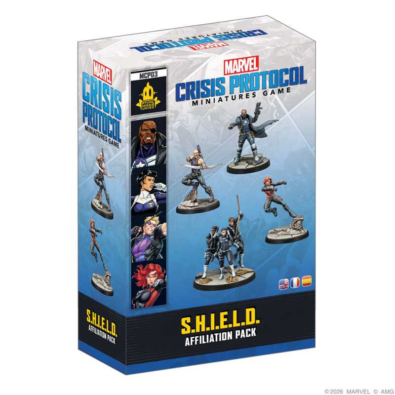 Marvel Crisis Protocol SHIELD Affiliation Pack
