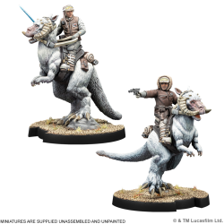 SW Legión: Han Solo & Luke Skywalker on Tauntaun