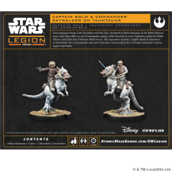 SW Legión: Han Solo & Luke Skywalker on Tauntaun