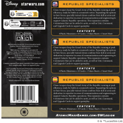 SW Legión: Republic Specialists