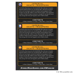 SW Legión: Imperial Death Troopers