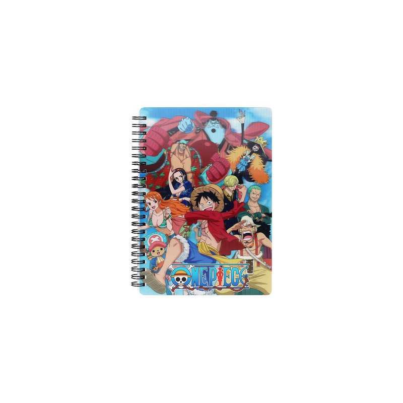 Group 21X15 Cm Libreta Efecto 3D One Piece