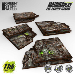 Edificios plegables prepintados 11 edición (Pack x8)