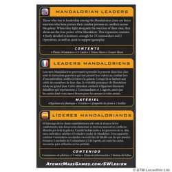 SW Legión: Mandalorian Leaders
