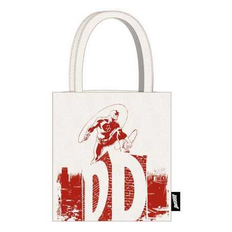 Shopping Bag White 40 Cm Marvel Daredevil