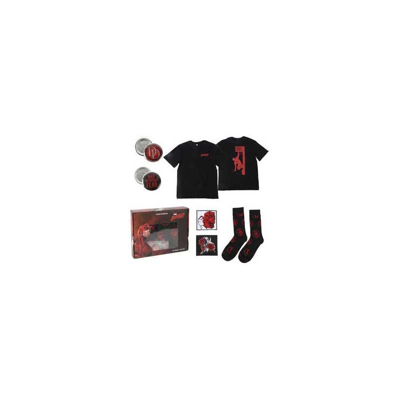 Set Regalo Con Camiseta Talla Xl Marvel Daredevil
