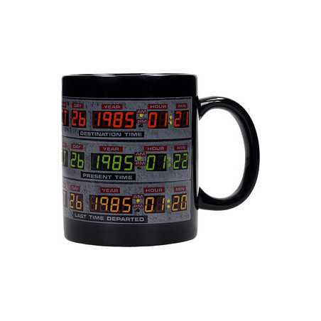 Panel De Control Taza Cerámica Back To The Future