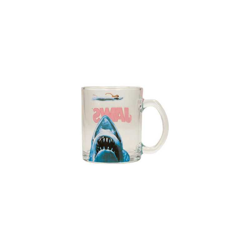 Jaws Taza Transparente Tiburon