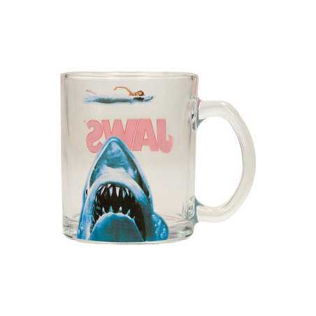 Jaws Taza Transparente Tiburon