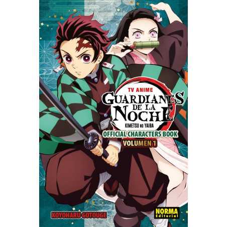 Guardianes De La Noche Anime Character Book 01