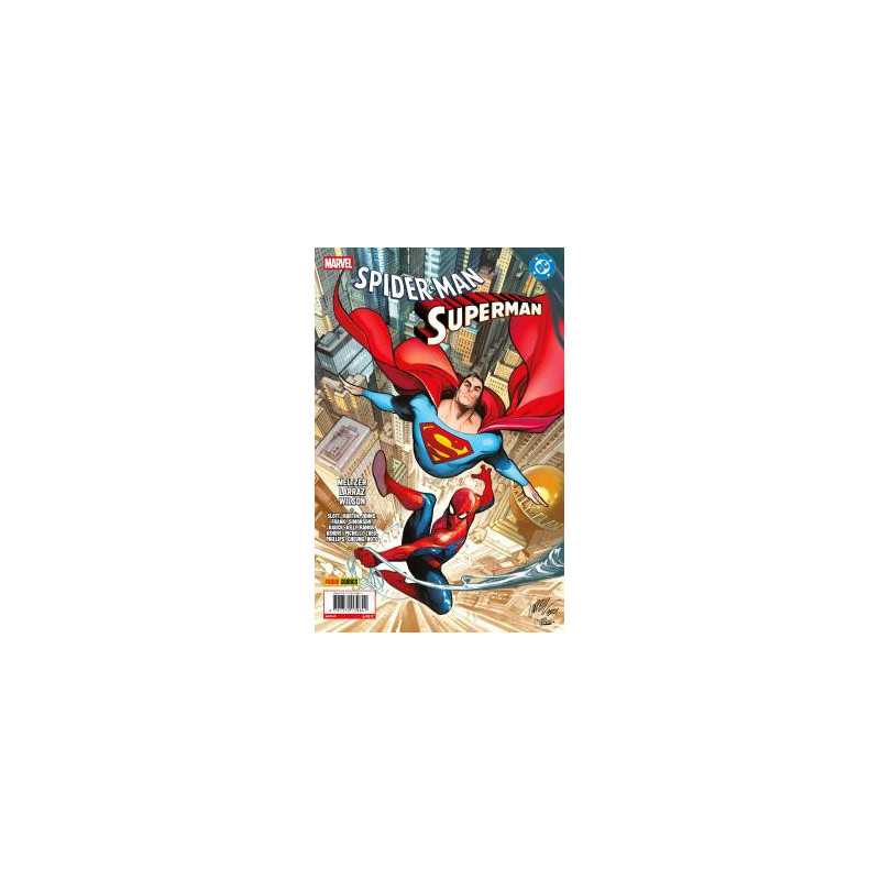 Spiderman/Superman 01 Portada Pepe Larraz