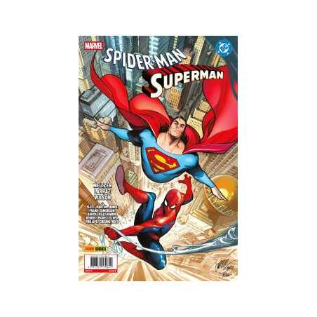 Spiderman/Superman 01 Portada Pepe Larraz