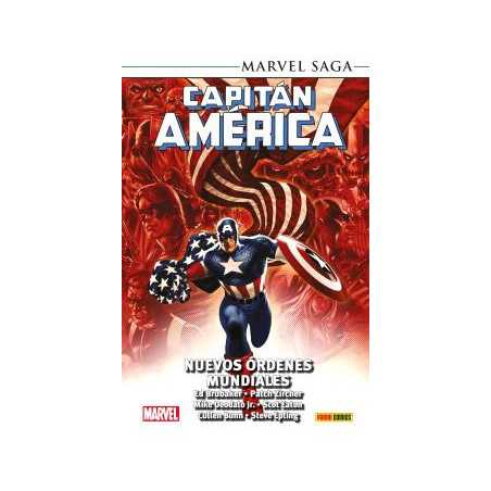 Marvel Saga Tpb Capitan America 15 Nuevos Ordenes Mundiales
